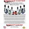 Service Caster 3.5 Inch SS Blue Polyurethane Swivel 3/4 Inch Expanding Stem Caster Set Brake SCC-SSEX20S3514-PPUB-BLU-TLB-MTG40-4 - alternate 3